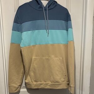 SHEIN Men's Multicolor Striped Hoodie